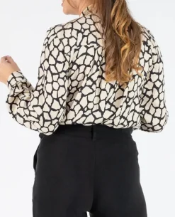 Cache Cœur Hauts-Blouse lavallière de grossesse et d'allaitement Sophie