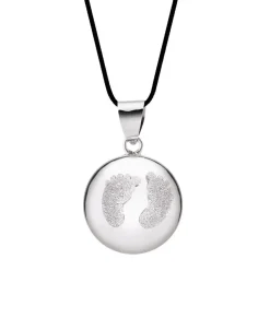 Cache Cœur Bolas De Grossesse|Bolas De Grossesse-Bola de grossesse - Babyfeet Diamant - Rhodium