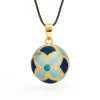 Cache Cœur Bolas De Grossesse|Bolas De Grossesse-Bola de grossesse - Byzance - Email multicolor - Doré Or 18 carats