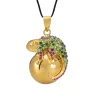 Cache Cœur Bolas De Grossesse|Bolas De Grossesse-Bola de grossesse - Caméléon - Cristaux Swarovski