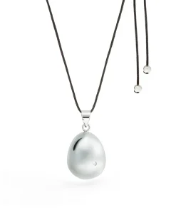 Cache Cœur Bolas De Grossesse|Bolas De Grossesse-Bola de grossesse - Egg Rhodium - Cristal Swarovski