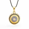 Cache Cœur Bolas De Grossesse|Bolas De Grossesse-Bola de grossesse - Helios - Email multicolor - Doré Or 18 carats