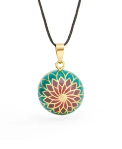 Cache Cœur Bolas De Grossesse|Bolas De Grossesse-Bola de grossesse - Magnolia - Email multicolor - Doré Or 18 carats