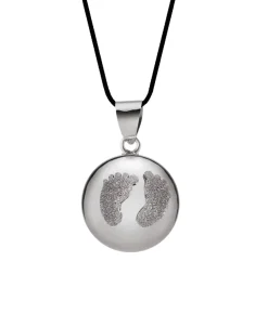Cache Cœur Bolas De Grossesse|Bolas De Grossesse-Bola de grossesse Babyfeet Black Rhodium