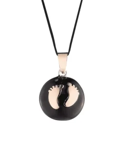 Cache Cœur Bolas De Grossesse|Bolas De Grossesse-Bola de grossesse Babyfeet Email Noir