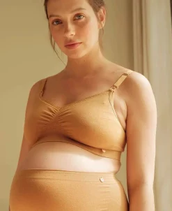 Cache Cœur Soutiens-gorge Sans Armatures|Soutiens-gorge Sans Armatures-Brassière de grossesse et d’allaitement Organic Cumin