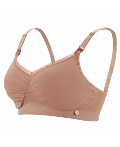 Cache Cœur Soutiens-gorge Sans Armatures|Soutiens-gorge Sans Armatures-Brassière de grossesse et d’allaitement Organic rose
