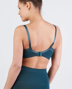 Cache Cœur Soutiens-gorge Sans Armatures|Soutiens-gorge Sans Armatures-Brassière de grossesse et d'allaitement Milk Vert