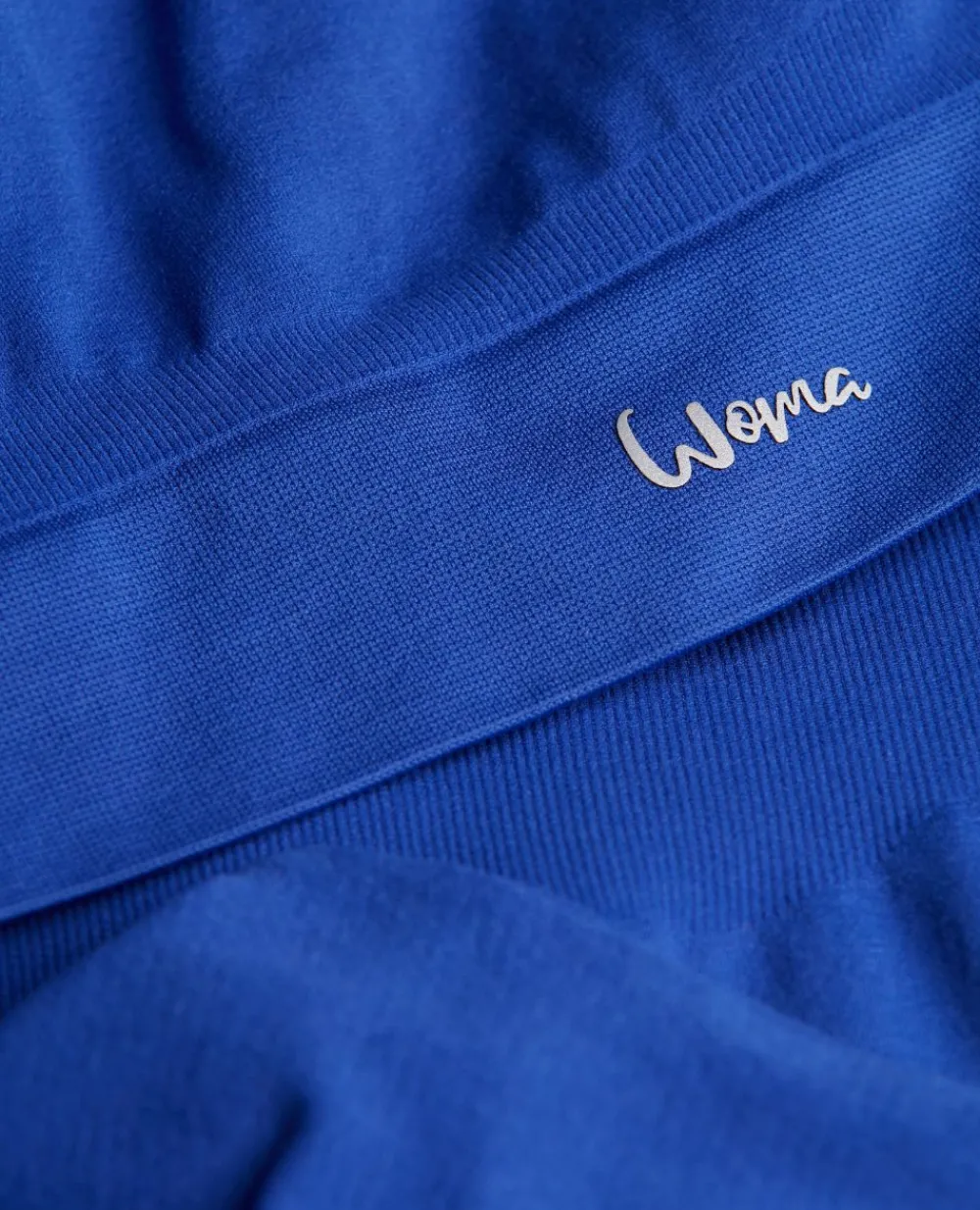 Cache Cœur Sportswear De Maternité|Soutiens-gorge Sans Armatures-Brassière de sport de grossesse et d’allaitement Woma bleu électrique