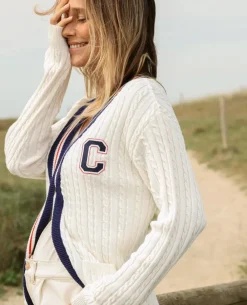 Cache Cœur Pulls D'allaitement|Hauts-Cardigan de maternité college Gwen