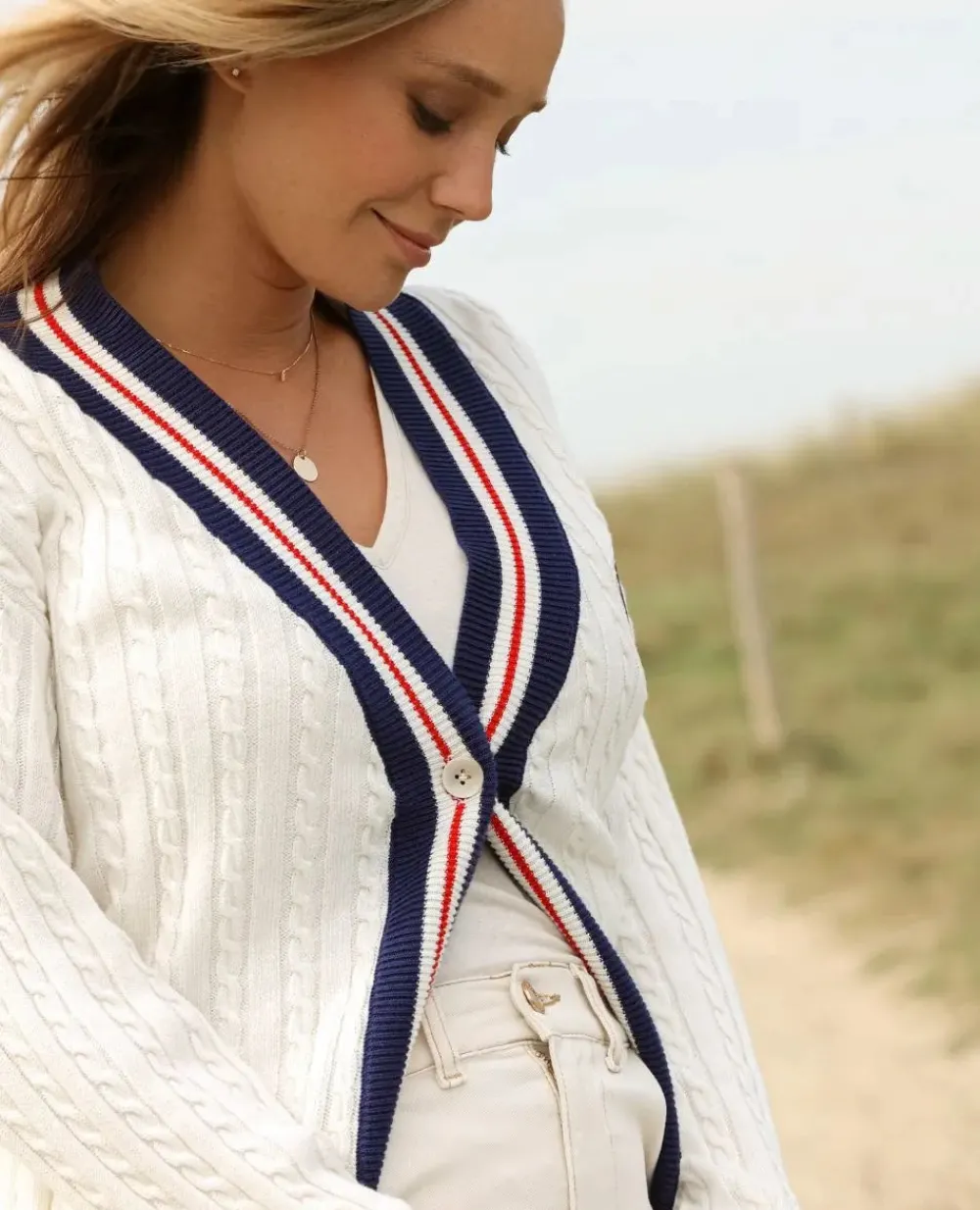 Cache Cœur Pulls D'allaitement|Hauts-Cardigan de maternité college Gwen