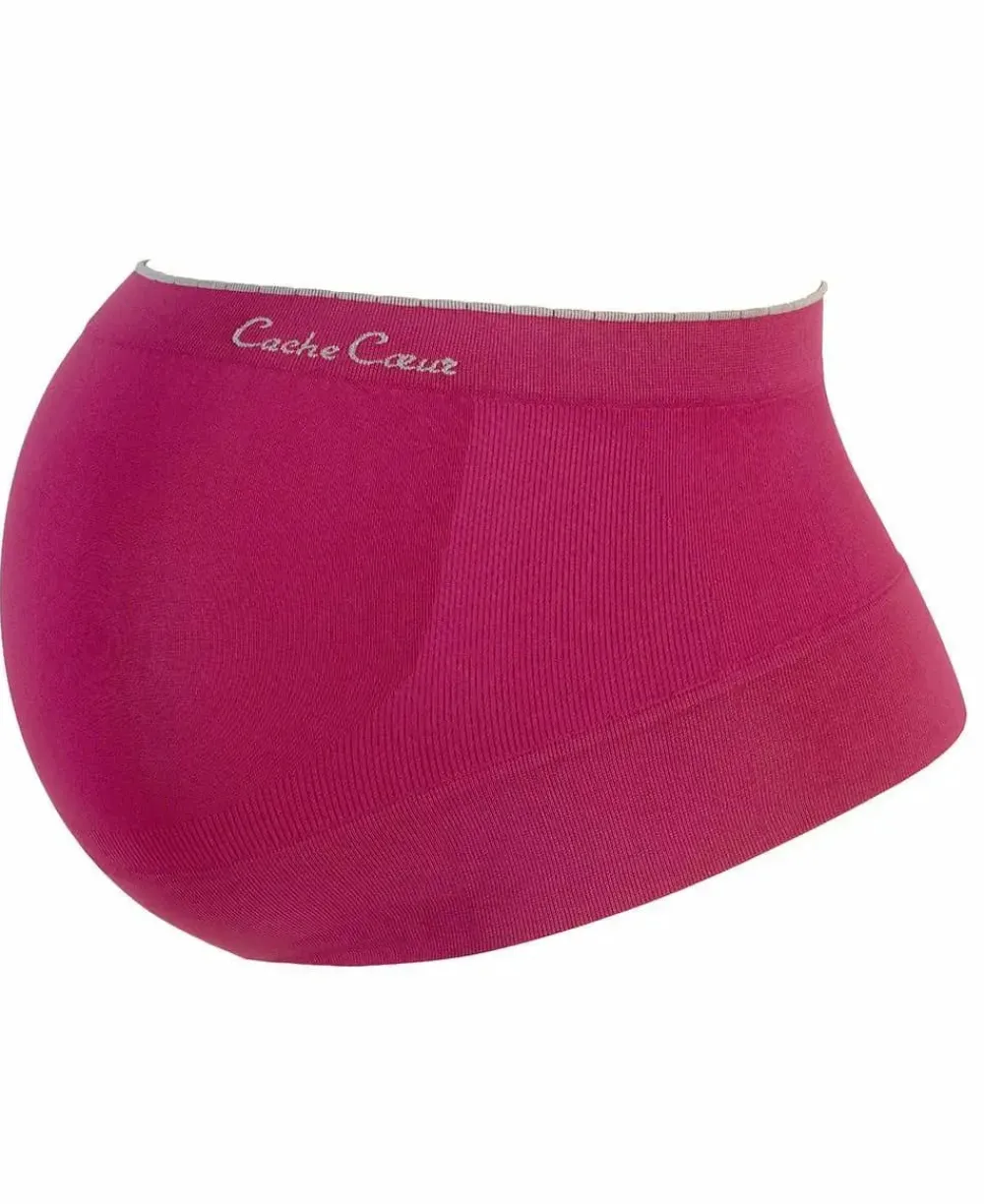 Cache Cœur Ceintures De Grossesse-Ceinture de maintien de grossesse Illusion Cassis