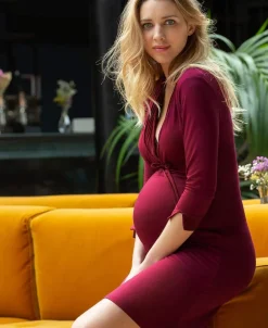 Cache Cœur Homewear|Nuisettes Grossesse-Chemise de nuit de maternité et d'allaitement Milk