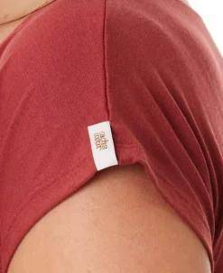 Cache Cœur Homewear|Pyjamas Grossesse-Combinaison de grossesse et d’allaitement Origin terracotta