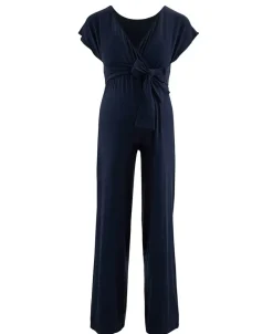 Cache Cœur Homewear|Pyjamas Grossesse-Combinaison de grossesse et d’allaitement Origin indigo