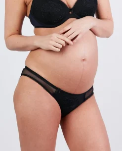 Cache Cœur Culottes De Grossesse|Culottes Et Shortys-Culotte grossesse LOUISE Marine