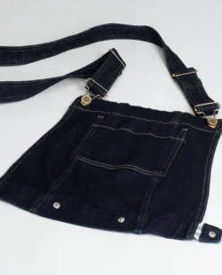 Cache Cœur Jeans-Haut de salopette en jean Charlie Noir