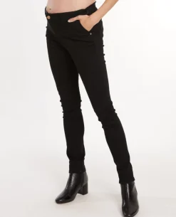 Cache Cœur Pantalons, Jupes & Shorts|Jeans-Jean de grossesse et post-partum slim Sharon noir