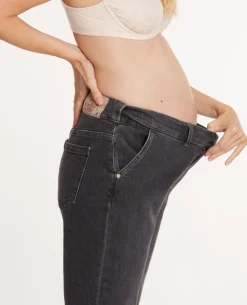 Cache Cœur Pantalons, Jupes & Shorts|Jeans-Jean de grossesse mom fit Carrie gris used