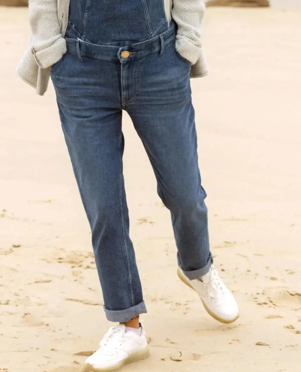 Cache Cœur Pantalons, Jupes & Shorts|Jeans-Jean de grossesse mom fit Carrie mid blue used