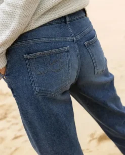 Cache Cœur Pantalons, Jupes & Shorts|Jeans-Jean de grossesse mom fit Carrie mid blue used