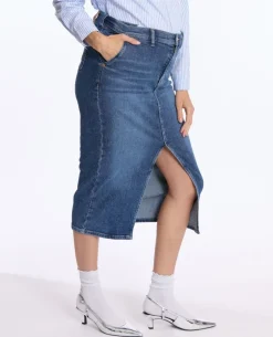 Cache Cœur Pantalons, Jupes & Shorts|Jeans-Jupe crayon de maternité Emma