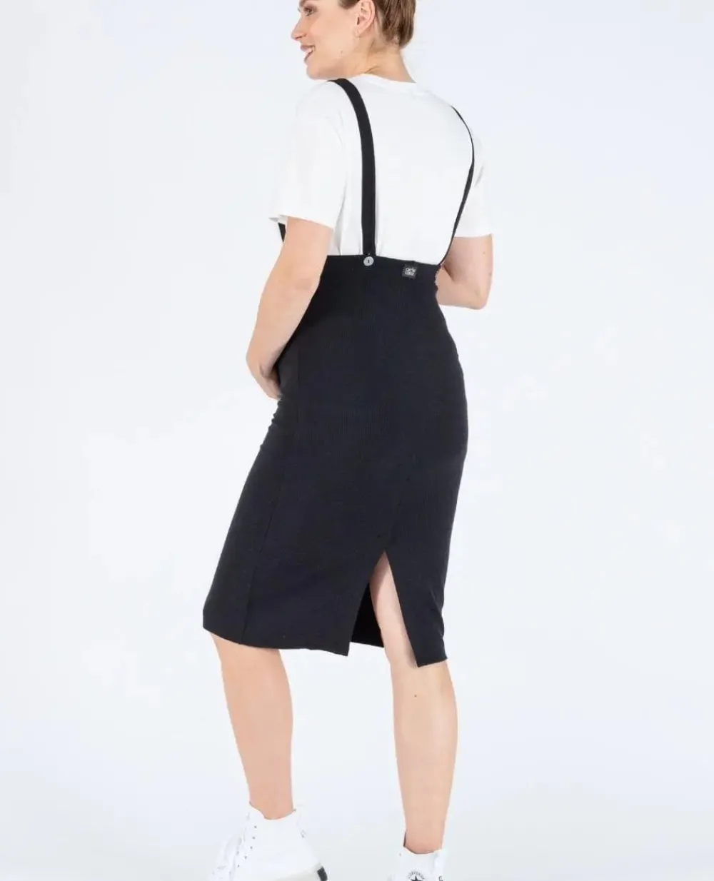 Cache Cœur Pantalons, Jupes & Shorts-Jupe crayon grossesse Alicia noir