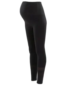 Cache Cœur Homewear|Sportswear De Maternité-Legging de sport et de grossesse Woma noir