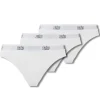 Cache Cœur Bundles / Pack / Lots|Bundles / Pack / Lots-Lot de 3 culottes taille basse Life blanc