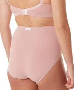 Cache Cœur Bundles / Pack / Lots|Bundles / Pack / Lots-Lot de 3 Maxi culottes de grossesse sans couture Organic rose