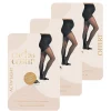 Cache Cœur Bundles / Pack / Lots|Bundles / Pack / Lots-Lot de 3 paires de collants fins (30 deniers) - Activ' Light noir