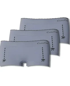 Cache Cœur Bundles / Pack / Lots|Bundles / Pack / Lots-Lot de 3 Shorty de grossesse Illusion gris