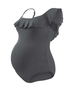Cache Cœur Maillots De Bain De Grossesse|Maillots De Bain Allaitement-Maillot de bain de grossesse Bloom kaki Vert