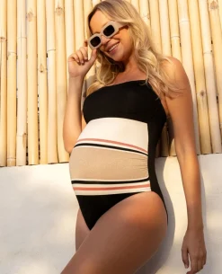 Cache Cœur Maillots De Bain De Grossesse|Maillots De Bain Allaitement-Maillot de bain de maternité Riviera