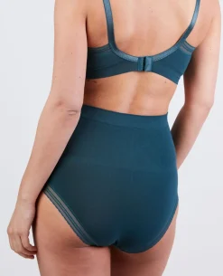 Cache Cœur Culottes De Grossesse|Culottes Et Shortys-Maxi culotte de grossesse sans couture Milk Vert