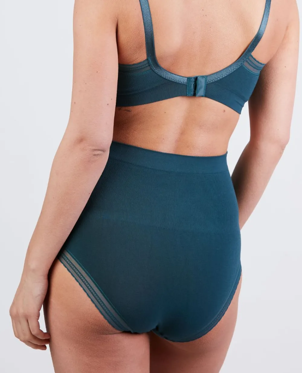 Cache Cœur Culottes De Grossesse|Culottes Et Shortys-Maxi culotte de grossesse sans couture Milk Vert