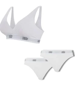 Cache Cœur Bundles / Pack / Lots|Bundles / Pack / Lots-Pack Life : 1 brassière blanche et 2 culottes