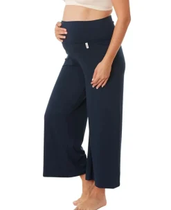 Cache Cœur Pyjamas Grossesse|Pyjamas & Homewear-Pantalon 7/8ème de grossesse Origin indigo