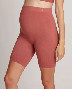 Cache Cœur Homewear|Collants Et Leggings De Grossesse-Panty de maternité Zoé terracotta