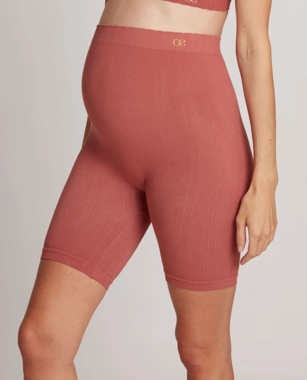 Cache Cœur Homewear|Collants Et Leggings De Grossesse-Panty de maternité Zoé terracotta