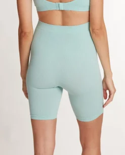 Cache Cœur Homewear|Collants Et Leggings De Grossesse-Panty de maternité Zoé vert d'eau