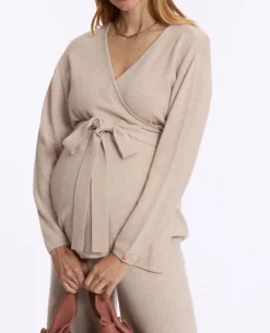 Cache Cœur Pulls D'allaitement|Chemises Et Tops D'allaitement-Pull de maternité Beverly