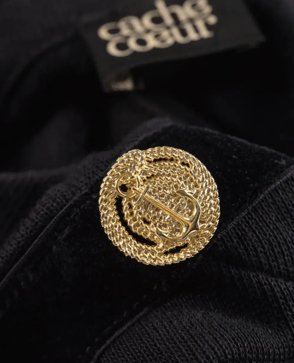 Cache Cœur Pulls D'allaitement|Hauts-Pull marin de grossesse Molene noir