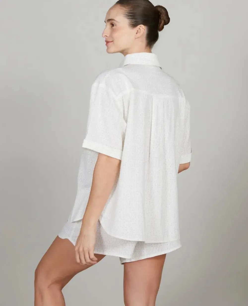 Cache Cœur Homewear|Pyjamas Grossesse-Pyjashort de grossesse et d’allaitement Paulette