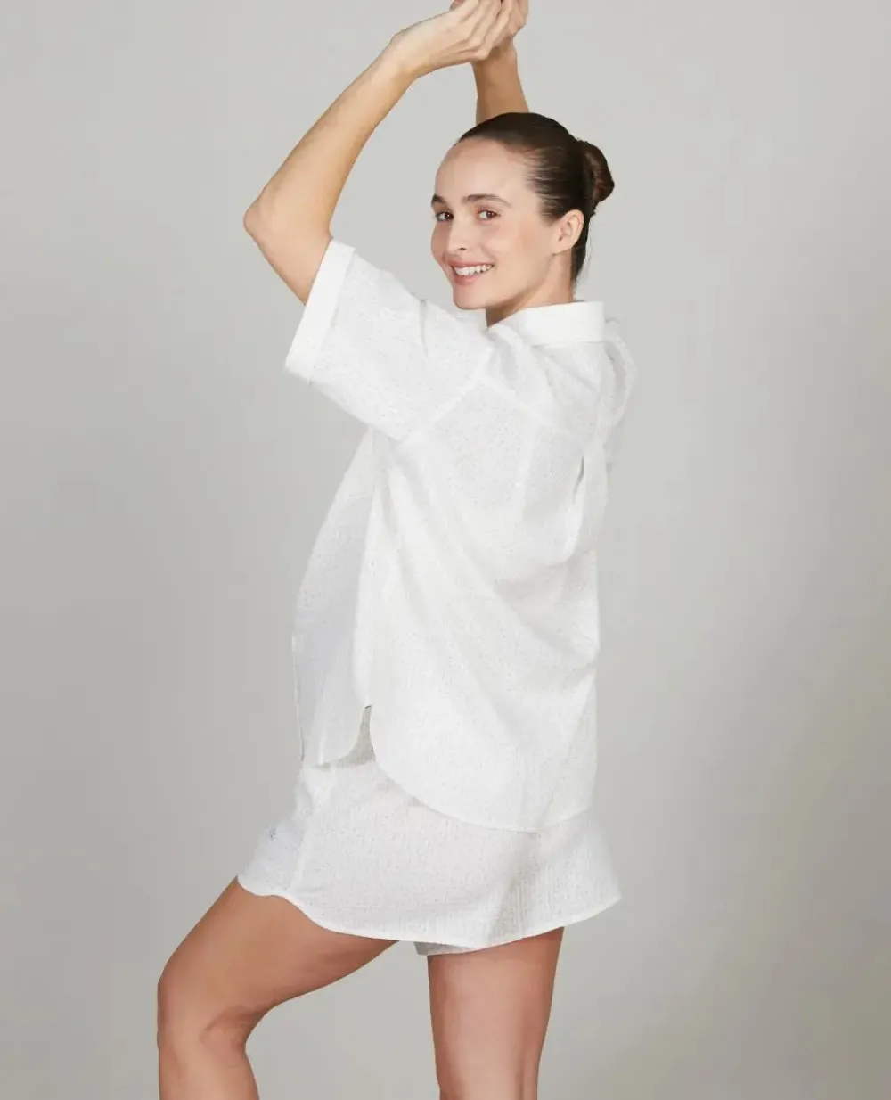 Cache Cœur Homewear|Pyjamas Grossesse-Pyjashort de grossesse et d’allaitement Paulette