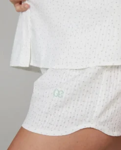 Cache Cœur Homewear|Pyjamas Grossesse-Pyjashort de grossesse et d’allaitement Paulette