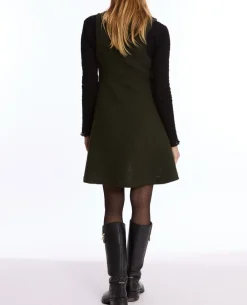 Cache Cœur Robes Et Combinaisons De Maternité|Robes-Robe chasuble de grossesse et d’allaitement Charlotte
