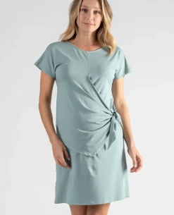 Cache Cœur Robes Et Combinaisons De Maternité|Robes-Robe courte de grossesse et d’allaitement Matelot