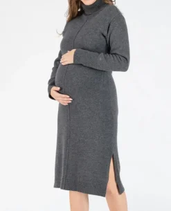 Cache Cœur Robes Et Combinaisons De Maternité|Robes-Robe pull cachemire grossesse et allaitement Adele
