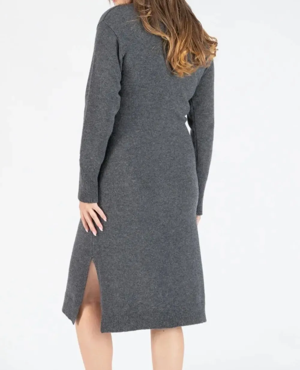 Cache Cœur Robes Et Combinaisons De Maternité|Robes-Robe pull cachemire grossesse et allaitement Adele